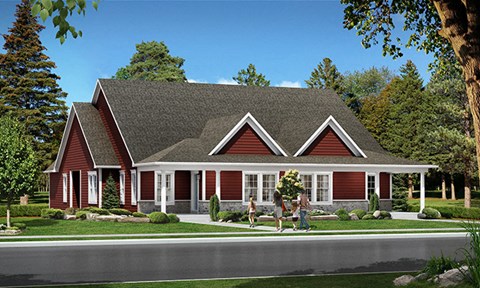 Floor plan for 3 beds, 2 baths, 1569 sqft